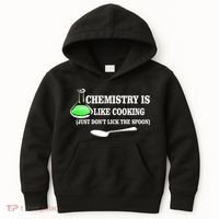 Chemistry Cooking Don't Lick The Spoon Kids Hoodie thumb 0