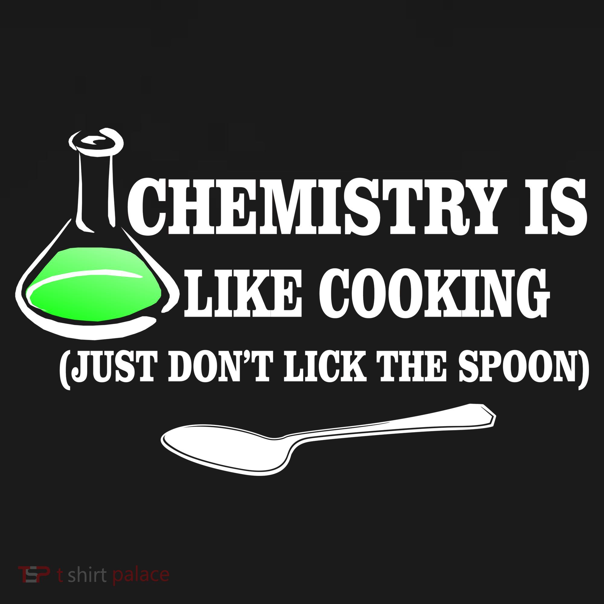 Chemistry Cooking Don't Lick The Spoon Kids Long Sleeve Shirt