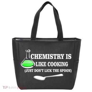 Chemistry Cooking Don't Lick The Spoon Tote Bag