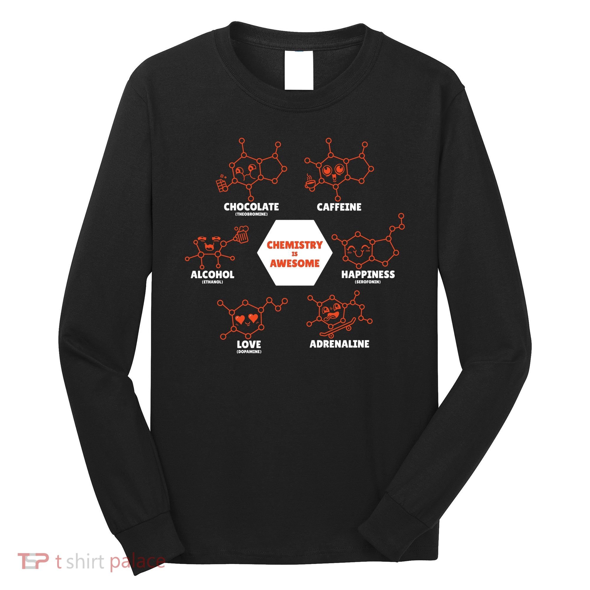 Chemistry Is Awesome Long Sleeve Shirt