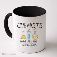 Chemists Have All Solutions Coffee Mug thumb 0