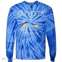 Chemists Have All Solutions Tie-Dye Long Sleeve Shirt thumb 0