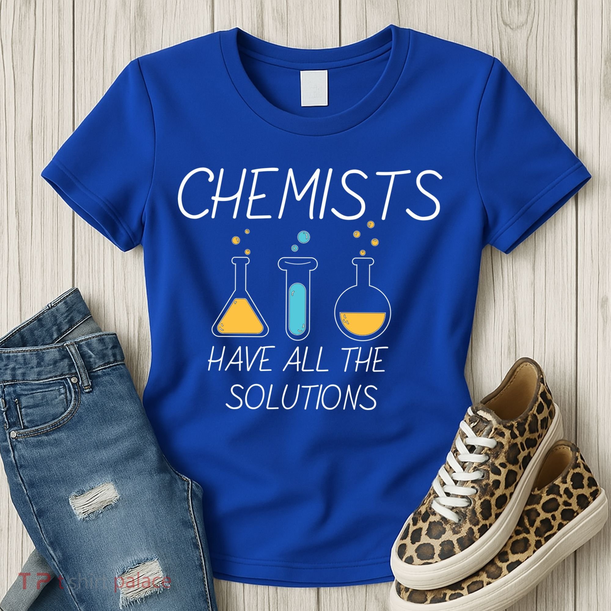 Chemists Have All Solutions Women's T-Shirt