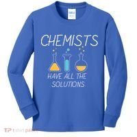 Chemists Have All Solutions Kids Long Sleeve Shirt thumb 0