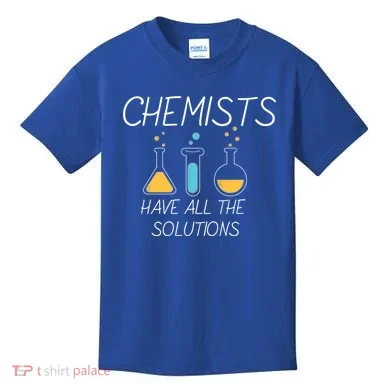 Chemists Have All Solutions Kids T-Shirt