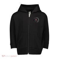 Cherry Blossom Japanese Ink Painting Toddler Zip Fleece Hoodie thumb 0