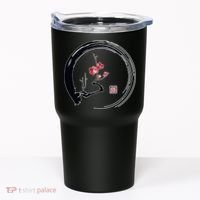Cherry Blossom Japanese Ink Painting Tumbler thumb 0