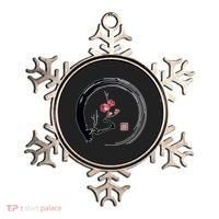 Cherry Blossom Japanese Ink Painting Ornament thumb 0