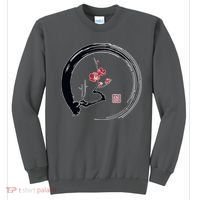 Cherry Blossom Japanese Ink Painting Sweatshirt thumb 0