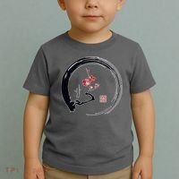 Cherry Blossom Japanese Ink Painting Toddler T-Shirt thumb 2