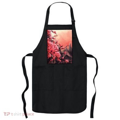 Cherry Blossom Painting Apron