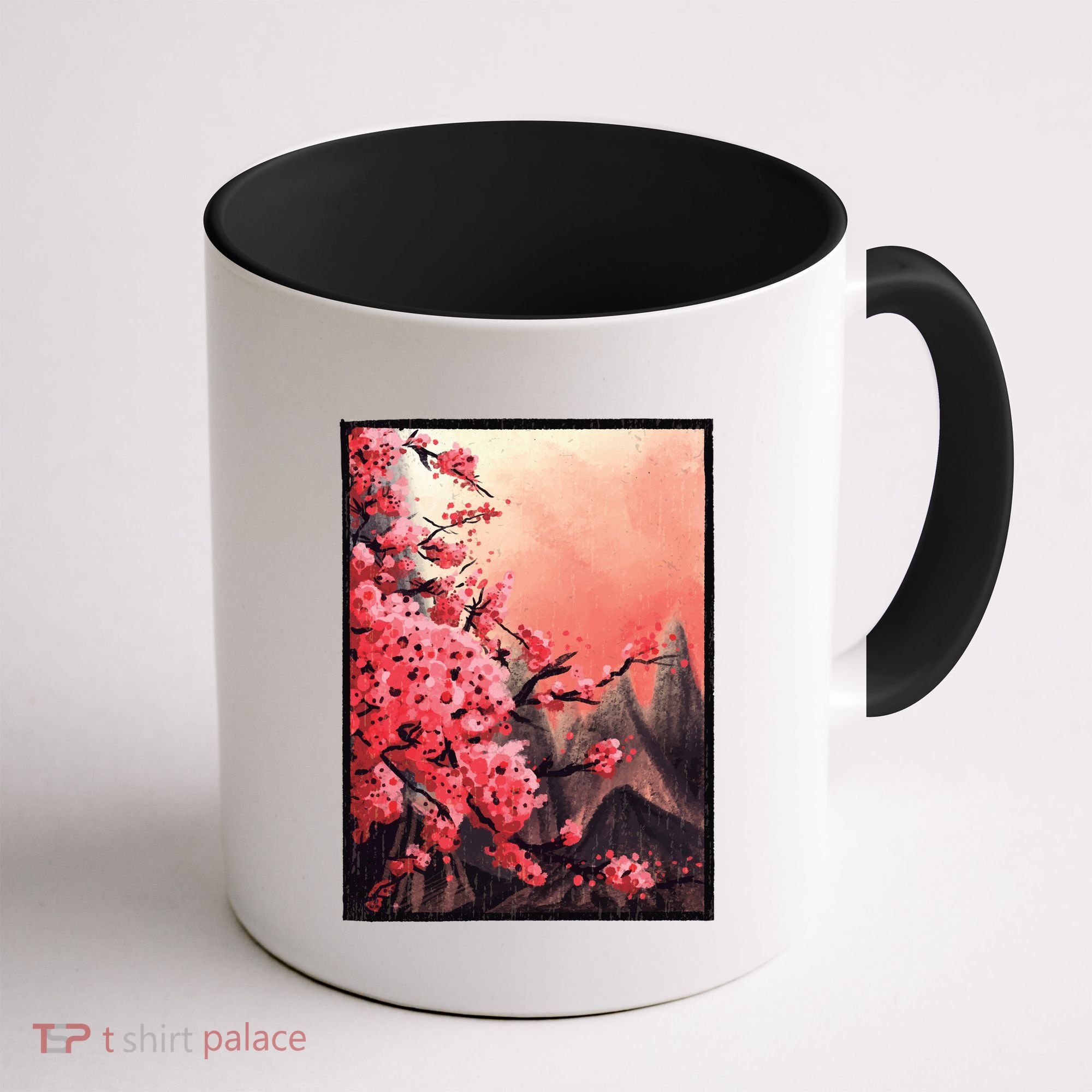 Cherry Blossom Painting Coffee Mug