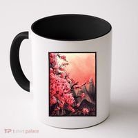 Cherry Blossom Painting Coffee Mug thumb 0
