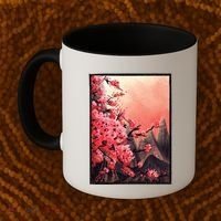 Cherry Blossom Painting Coffee Mug thumb 2