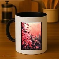 Cherry Blossom Painting Coffee Mug thumb 4