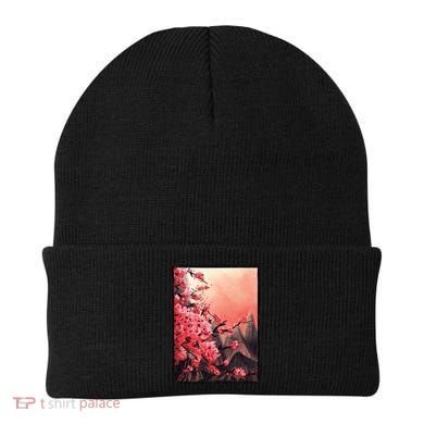 Cherry Blossom Painting Beanie