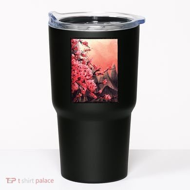 Cherry Blossom Painting Tumbler