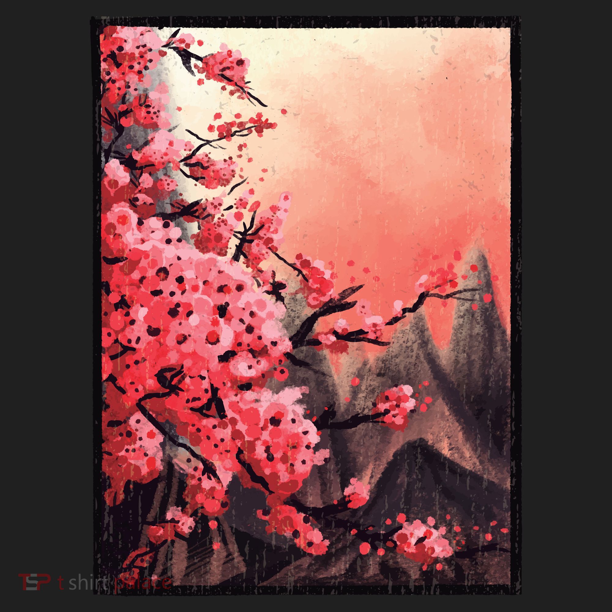 Cherry Blossom Painting Tumbler