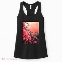 Cherry Blossom Painting Women's Tank Top thumb 0