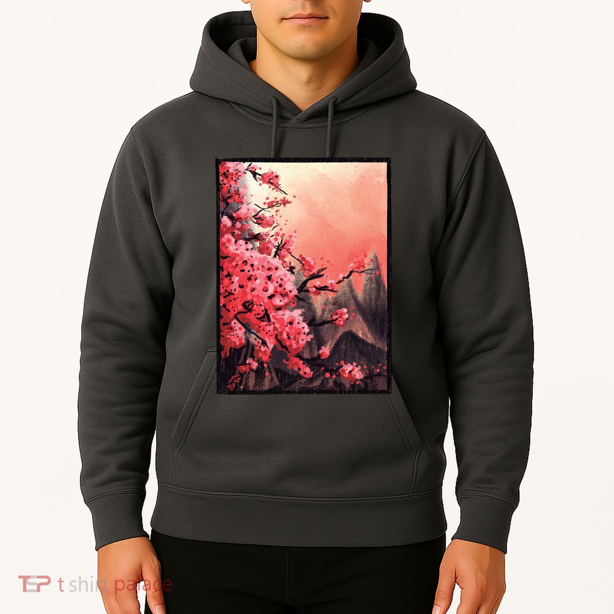 Cherry Blossom Painting Hoodie