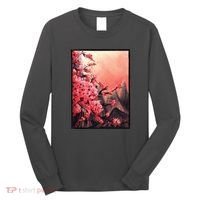 Cherry Blossom Painting Long Sleeve Shirt thumb 0