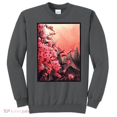 Cherry Blossom Painting Sweatshirt