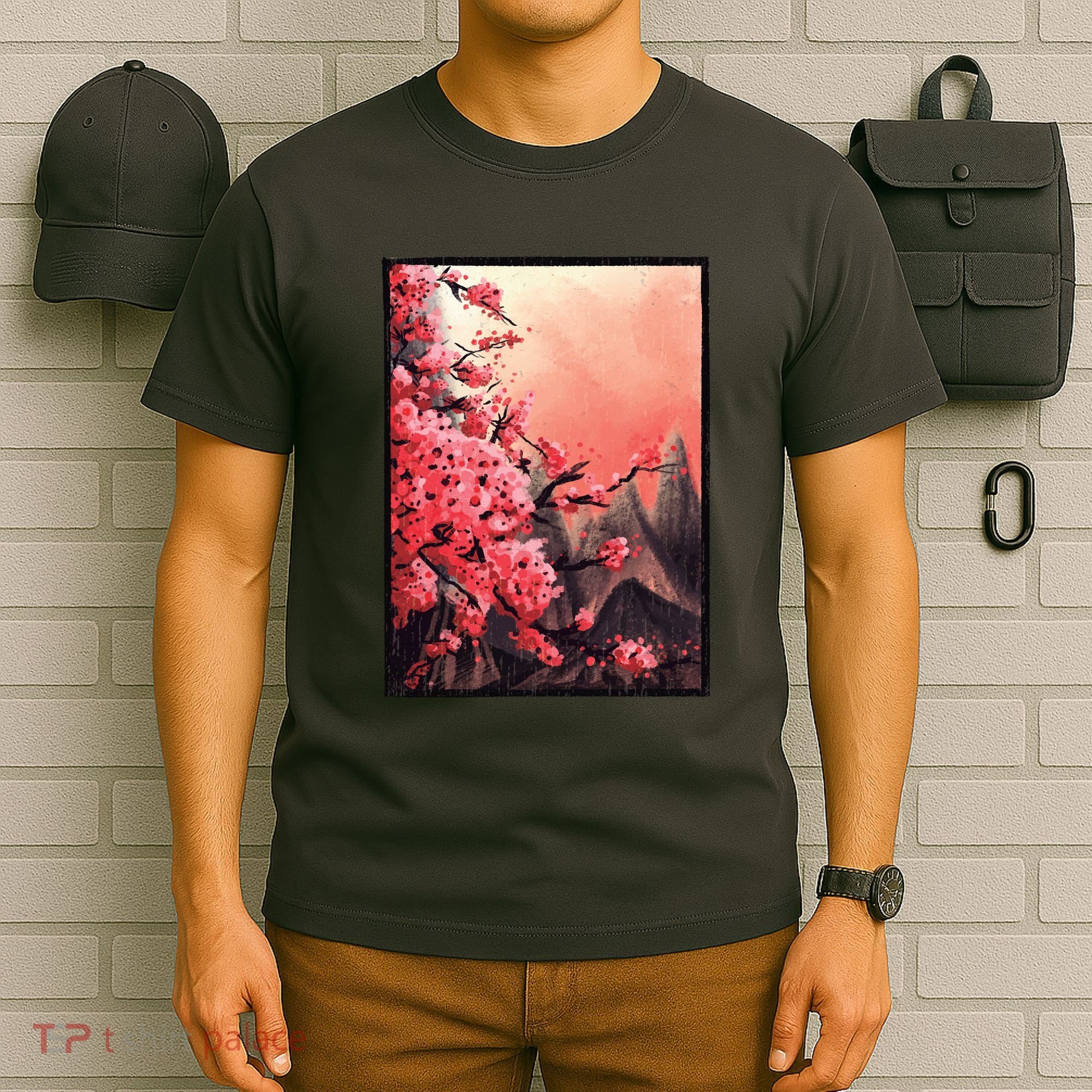 Cherry Blossom Painting T-Shirt
