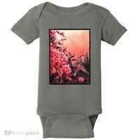 Cherry Blossom Painting Baby Bodysuit thumb 0
