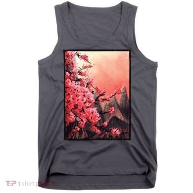 Cherry Blossom Painting Tank Top
