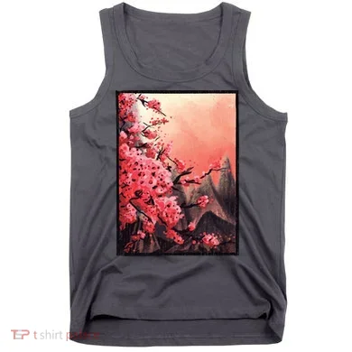Cherry Blossom Painting Tank Top