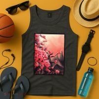 Cherry Blossom Painting Tank Top thumb 4