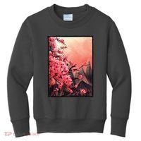 Cherry Blossom Painting Kids Sweatshirt thumb 0