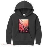 Cherry Blossom Painting Kids Hoodie thumb 0