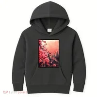 Cherry Blossom Painting Kids Hoodie thumb 0