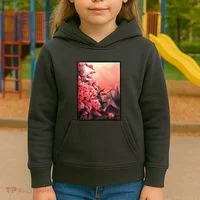 Cherry Blossom Painting Kids Hoodie thumb 3