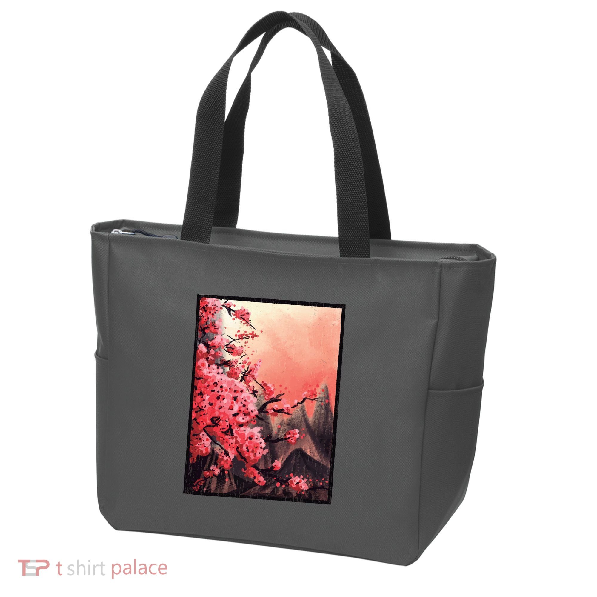 Cherry Blossom Painting Tote Bag
