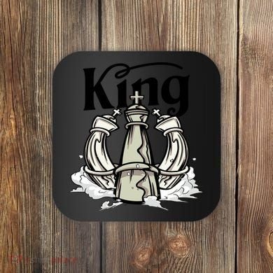 Chess King Coaster