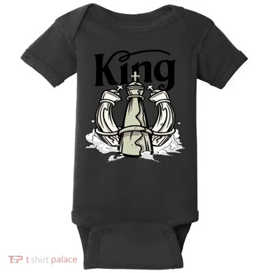 Chess King Baby Bodysuit