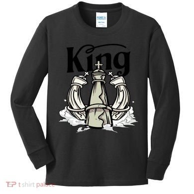Chess King Kids Long Sleeve Shirt