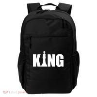 Chess King of the Game Logo Backpack thumb 0