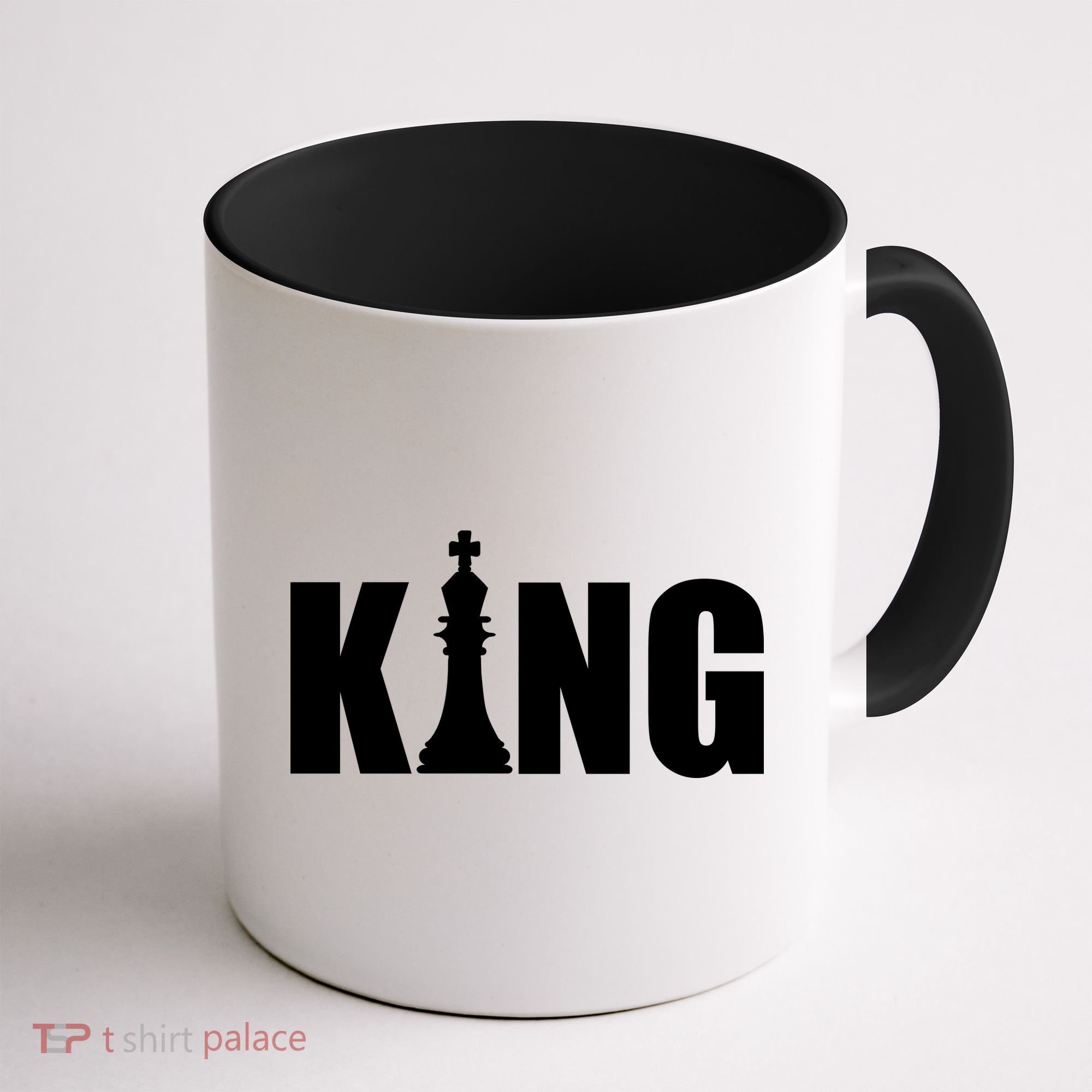 Chess King of the Game Logo Coffee Mug
