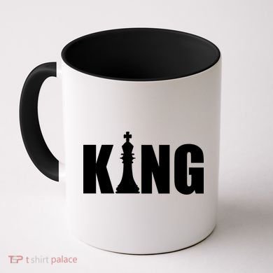 Chess King of the Game Logo Coffee Mug