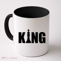 Chess King of the Game Logo Coffee Mug thumb 0