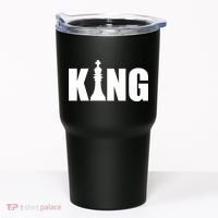 Chess King of the Game Logo Tumbler thumb 0