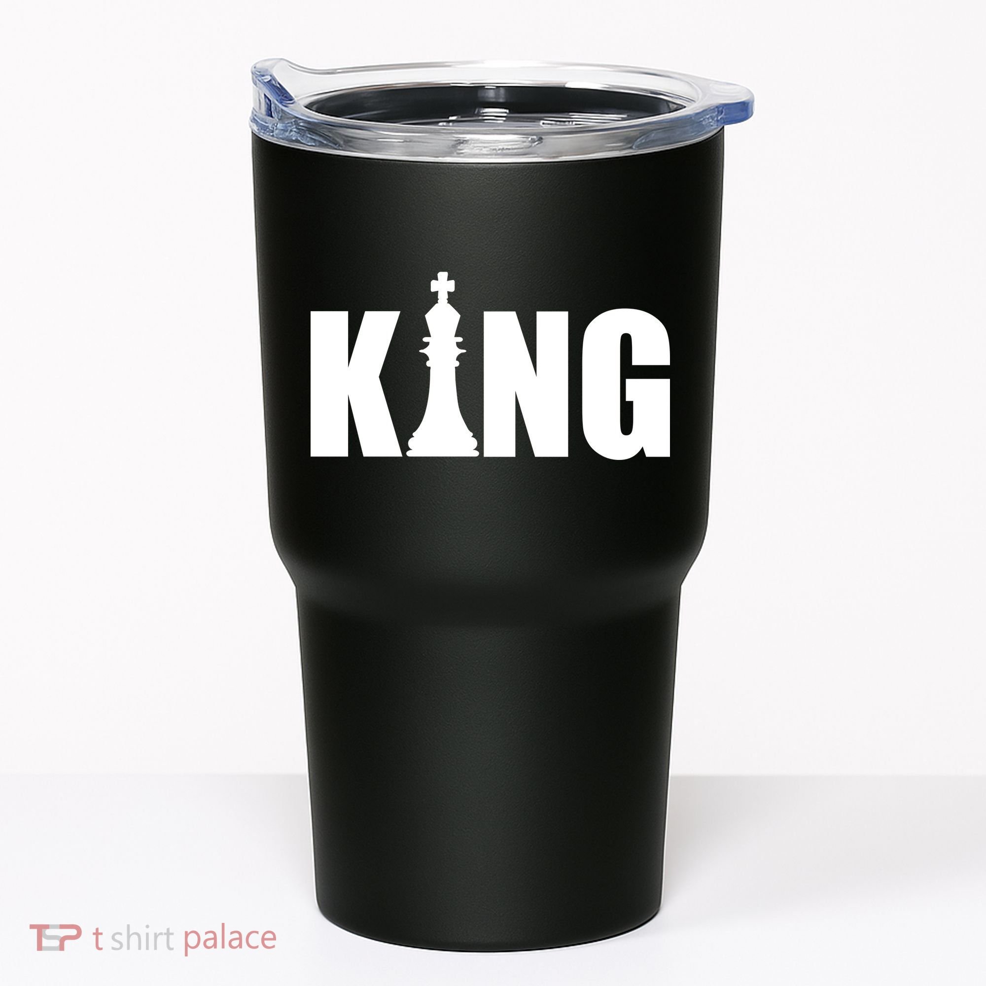 Chess King of the Game Logo Tumbler