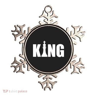 Chess King of the Game Logo Ornament