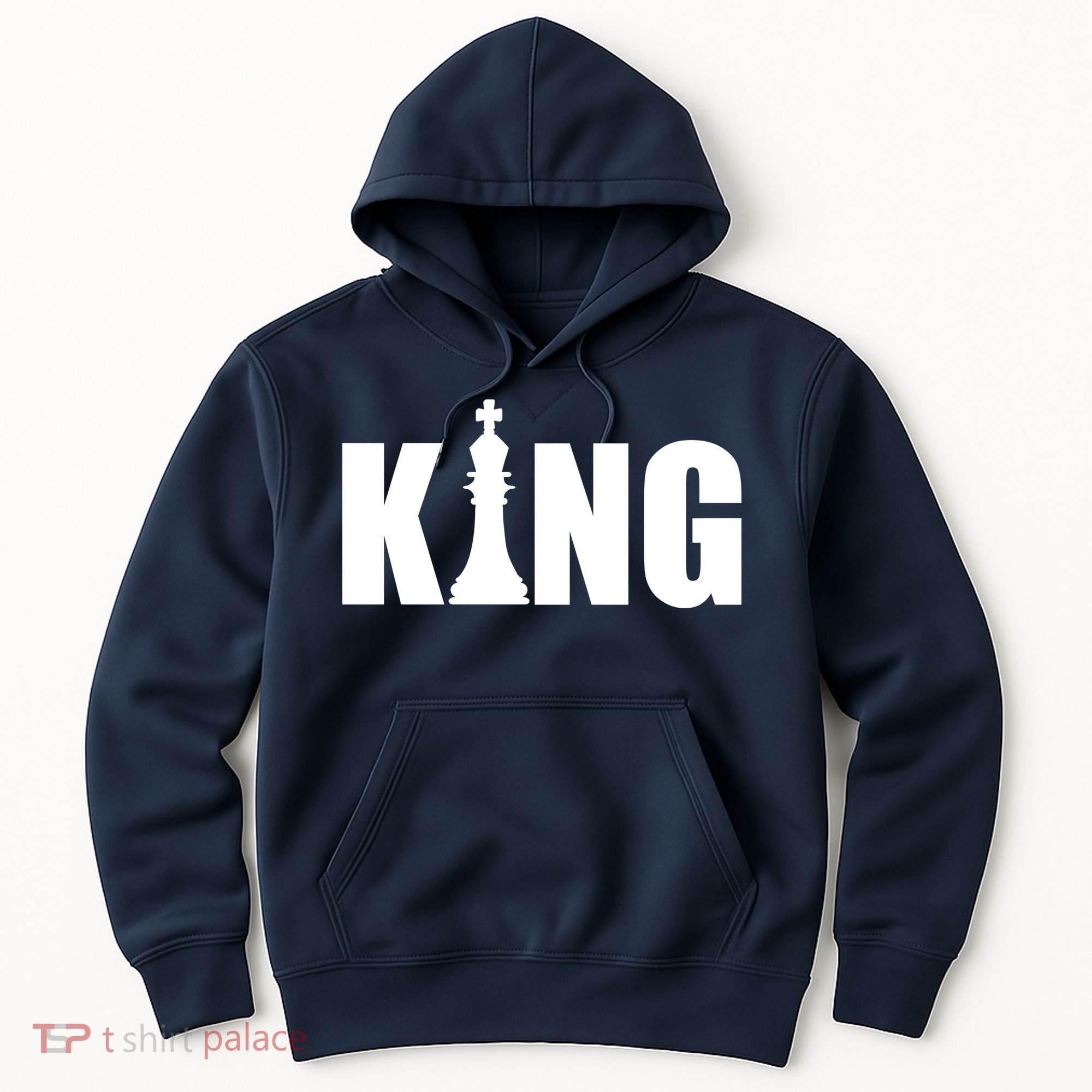 Chess King of the Game Logo Hoodie