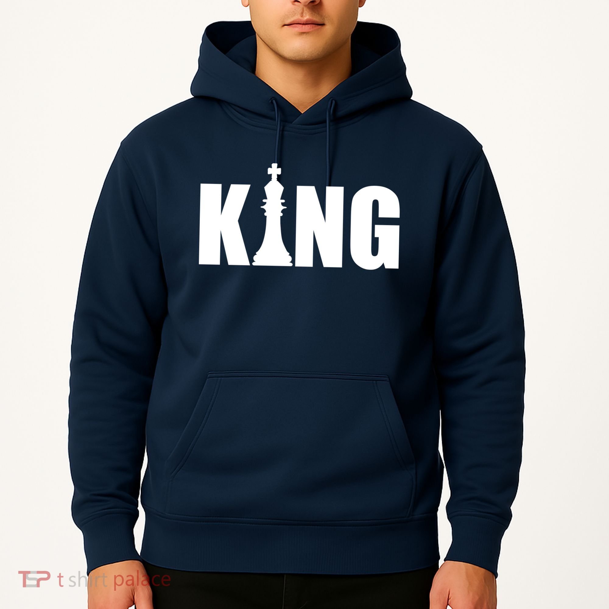 Chess King of the Game Logo Hoodie