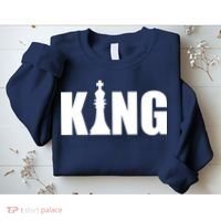 Chess King of the Game Logo Sweatshirt thumb 2