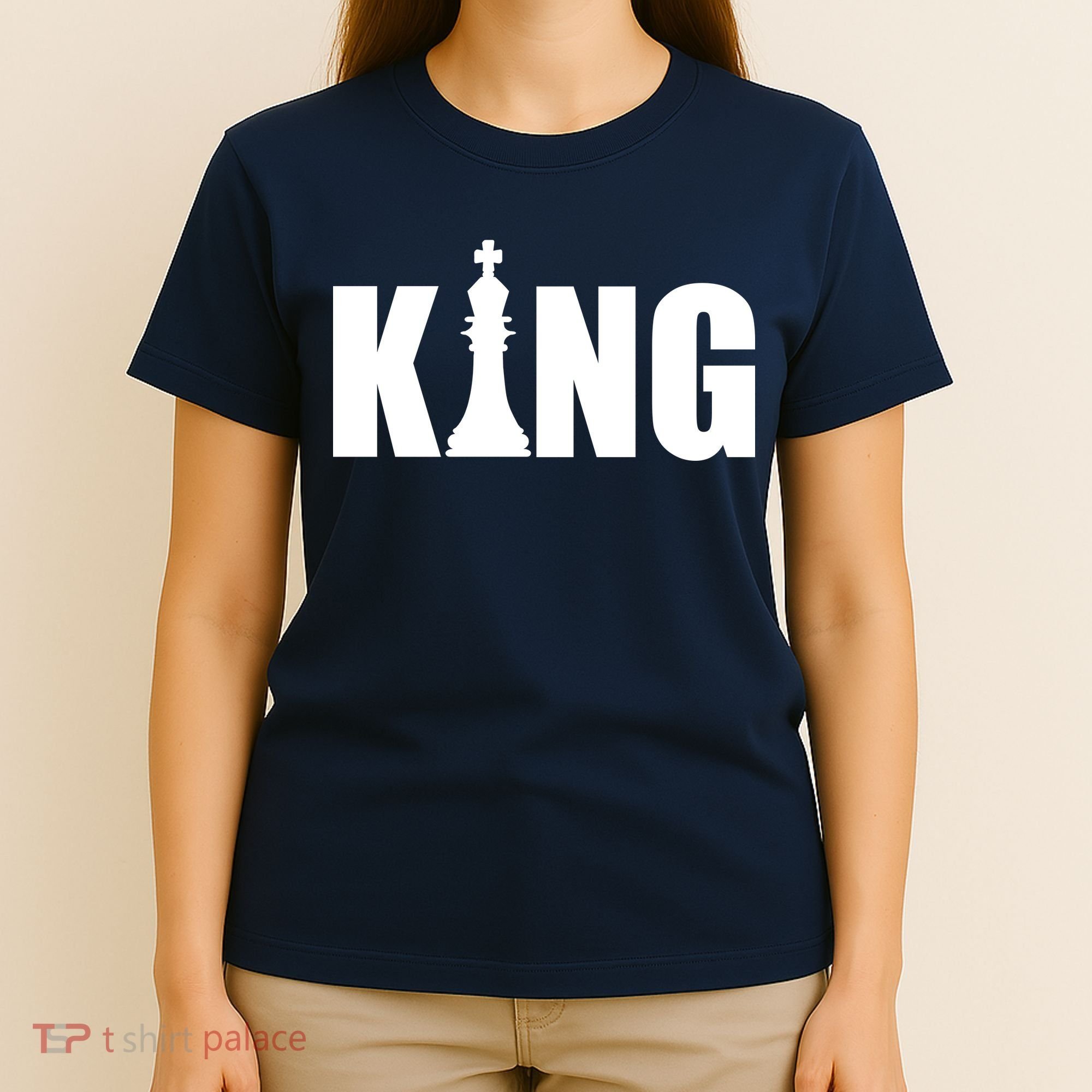 Chess King of the Game Logo T-Shirt